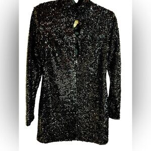 Nasty Gal Collection Beautiful Sequin Black Mini Dress 
Need a party dress? Sz 4